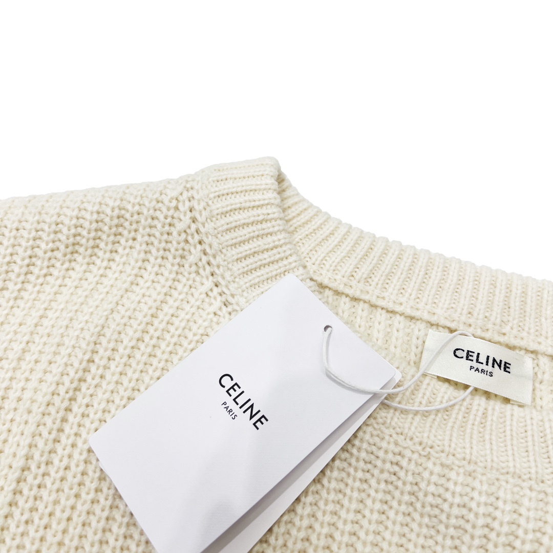 Celine Crew Neck Pullover - DopestKickz