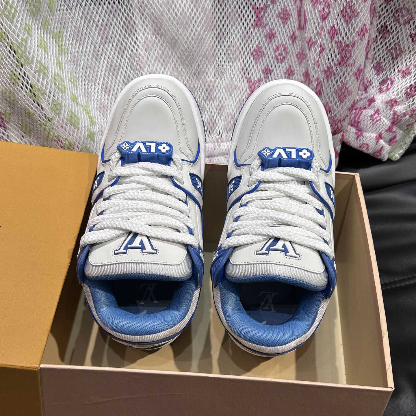 Louis Vuitton LV Trainer Maxi Sneaker   1ACRLE - DopestKickz