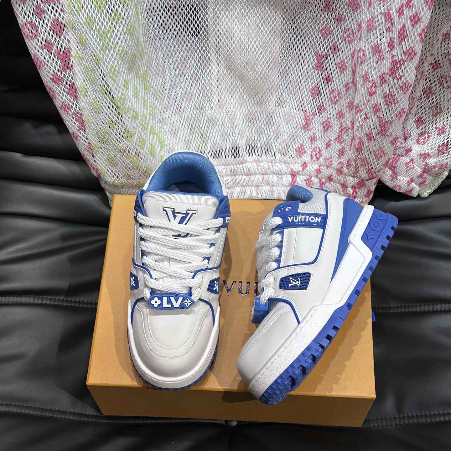 Louis Vuitton LV Trainer Maxi Sneaker   1ACRLE - DopestKickz