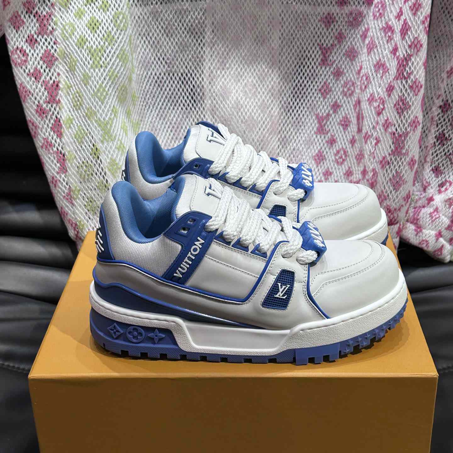 Louis Vuitton LV Trainer Maxi Sneaker   1ACRLE - DopestKickz