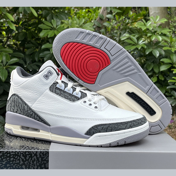 Air Jordan 3 “Cement Grey” Basketball Shoes      CT8532-106 - DopestKickz