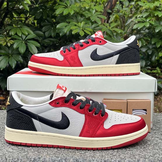 Trophy Room x Air Jordan 1 Low OG Sneaker   FN0432-100  - DopestKickz