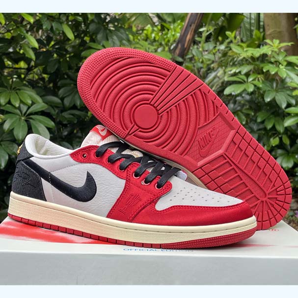 Trophy Room x Air Jordan 1 Low OG Sneaker   FN0432-100  - DopestKickz