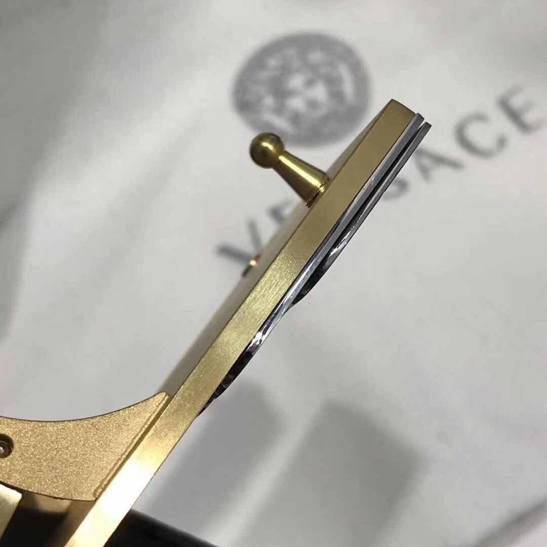 Versace Leather Belt   35mm - DopestKickz