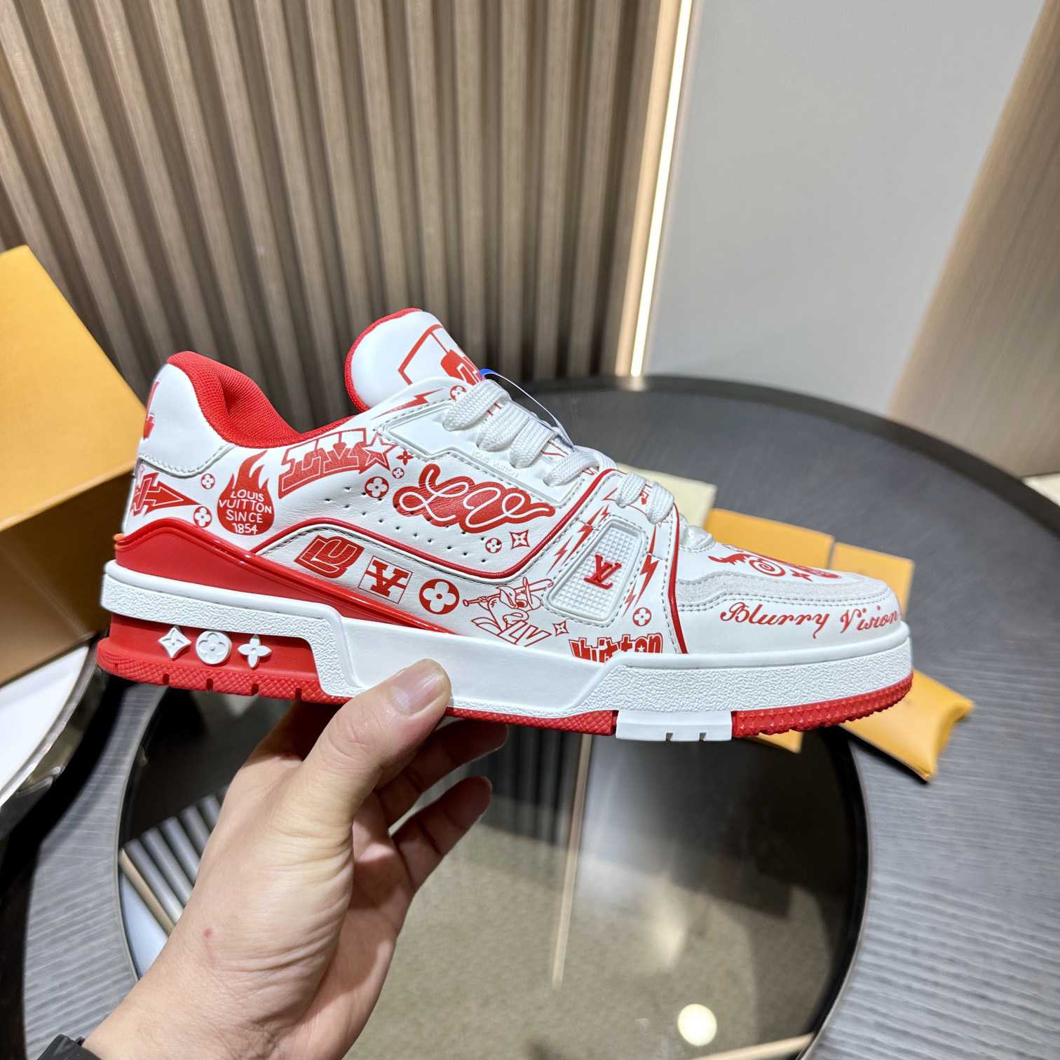 Louis Vuitton LV Trainer Sneaker    1ACELL - DopestKickz