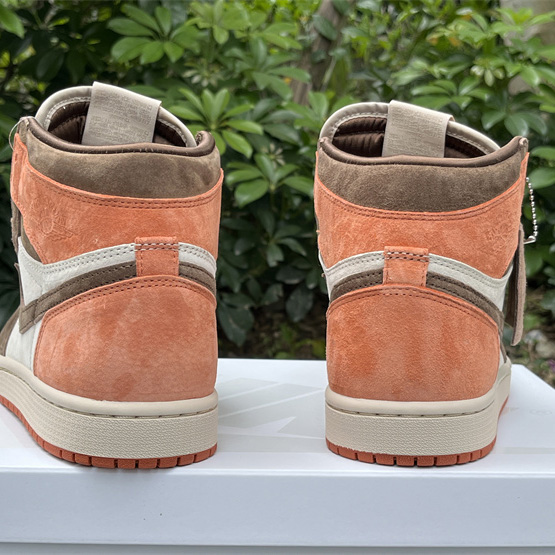 Air Jordan 1 High OG WMNS “Dusted Clay” Sneaker    FQ2941-200 - DopestKickz