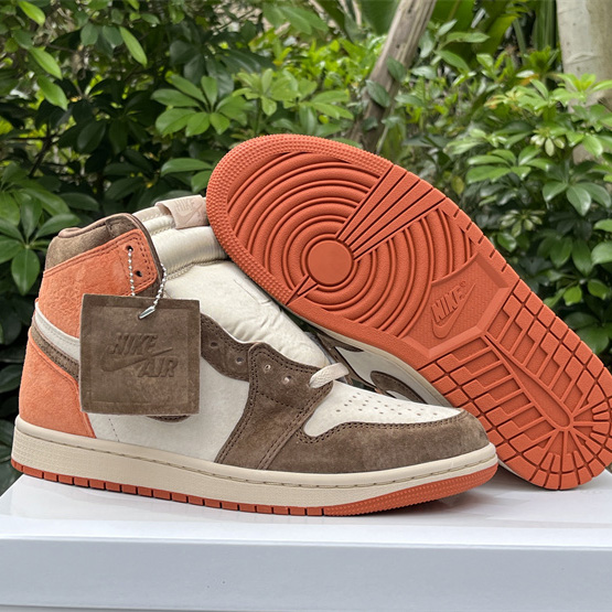 Air Jordan 1 High OG WMNS “Dusted Clay” Sneaker    FQ2941-200 - DopestKickz