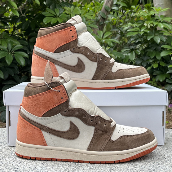 Air Jordan 1 High OG WMNS “Dusted Clay” Sneaker    FQ2941-200 - DopestKickz