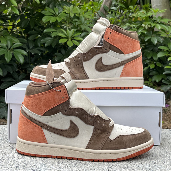 Air Jordan 1 High OG WMNS “Dusted Clay” Sneaker    FQ2941-200 - DopestKickz