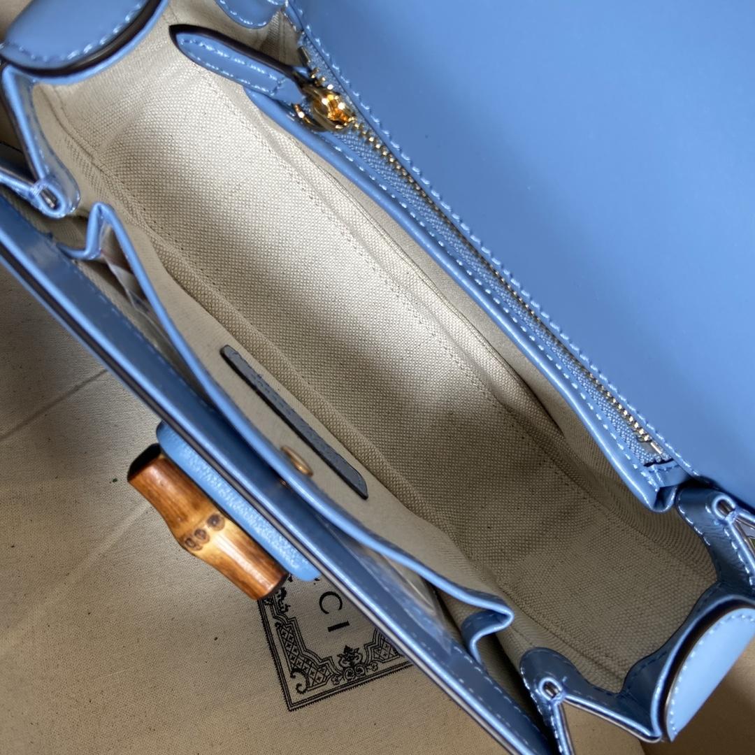 Gucci Bamboo 1947 Small Top Handle Bag   - DopestKickz