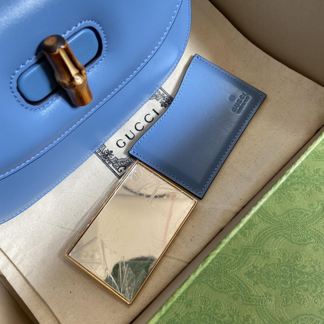 Gucci Bamboo 1947 Small Top Handle Bag   - DopestKickz