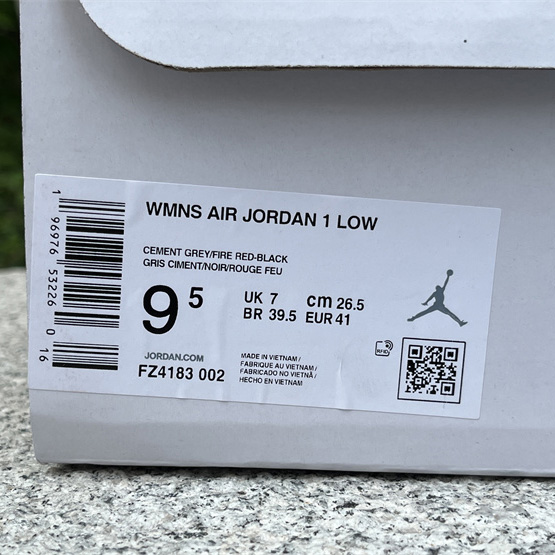 Air Jordan 1 Low Sneaker     FZ4183-002 - DopestKickz