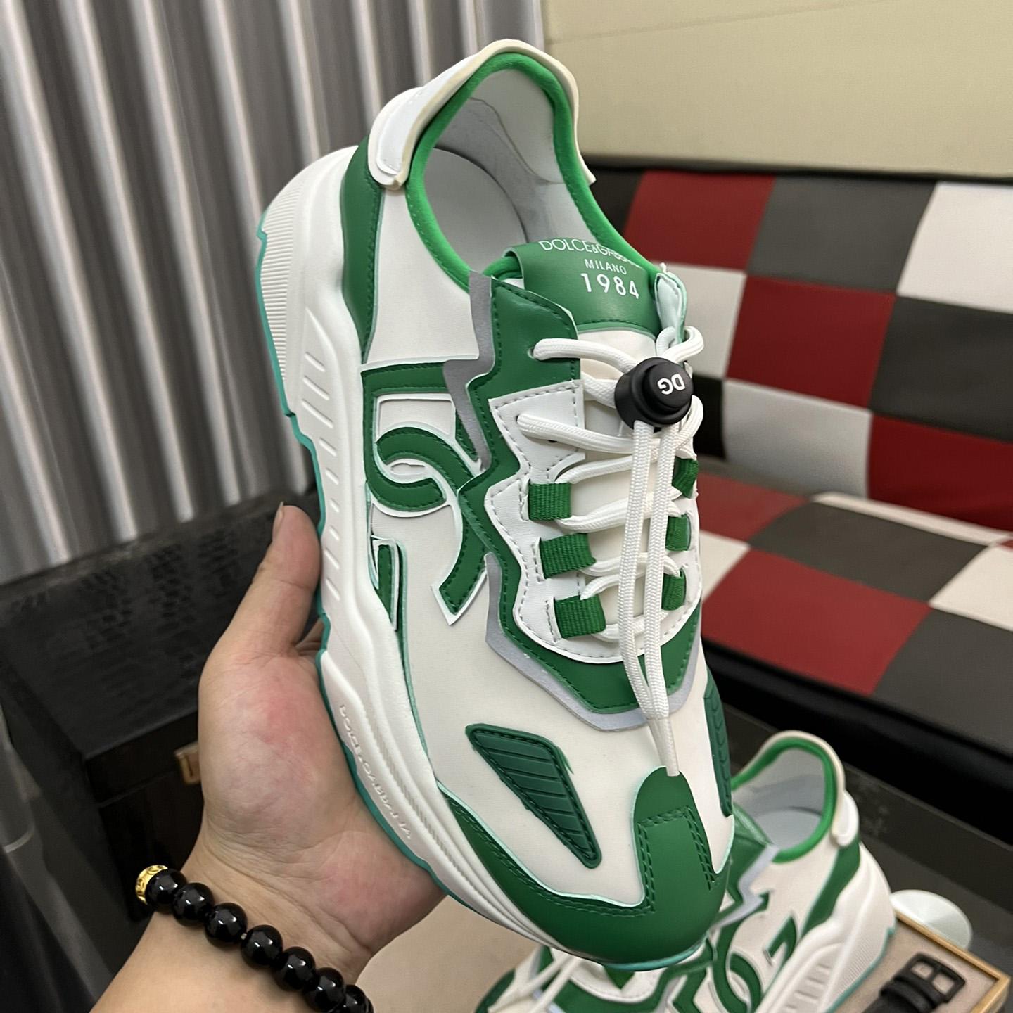 Dolce & Gabbana Mixed-materials Daymaster Sneakers - DopestKickz