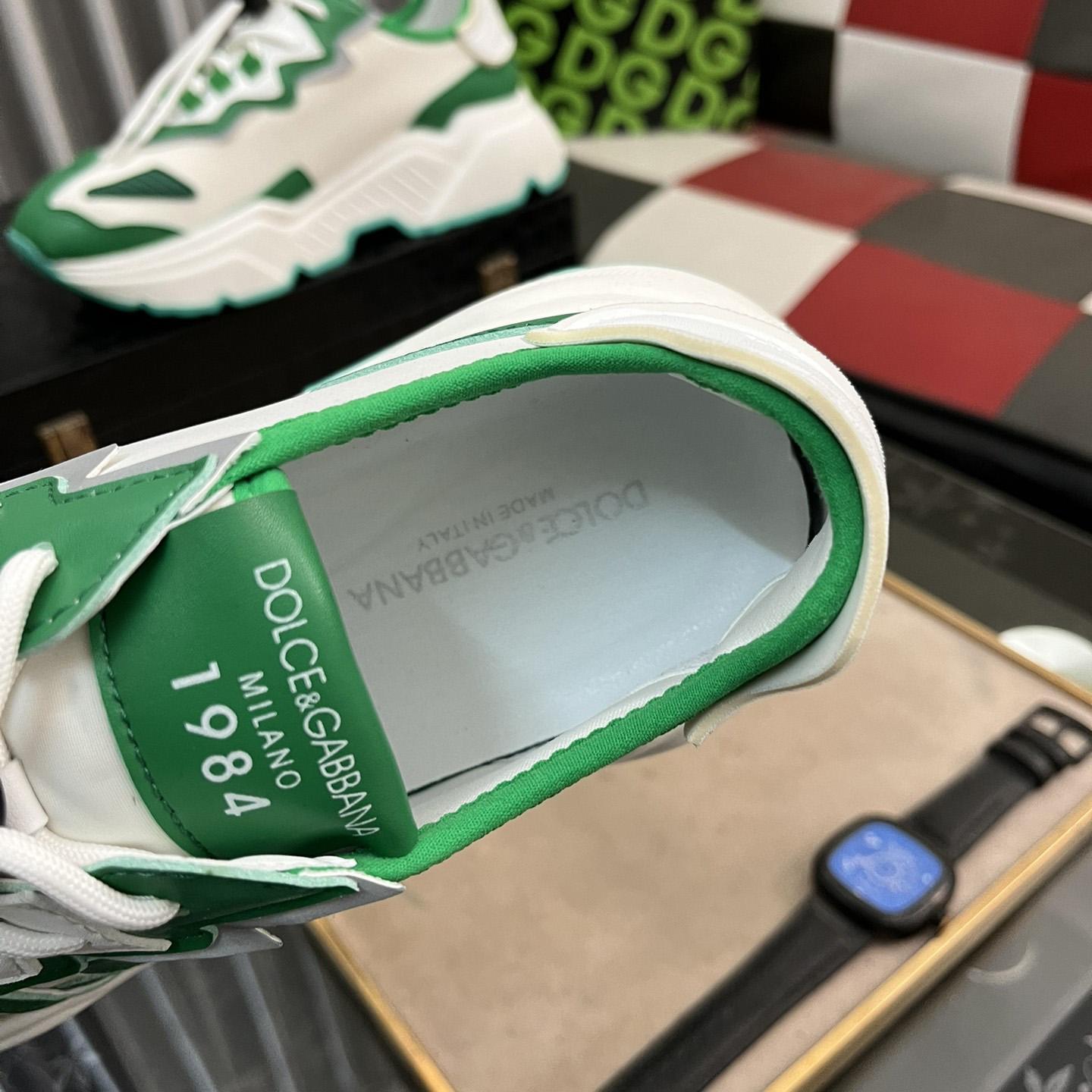 Dolce & Gabbana Mixed-materials Daymaster Sneakers - DopestKickz