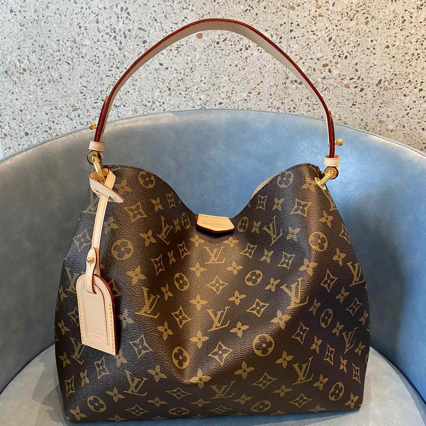 Louis Vuitton Monogram Tote Graceful - DopestKickz