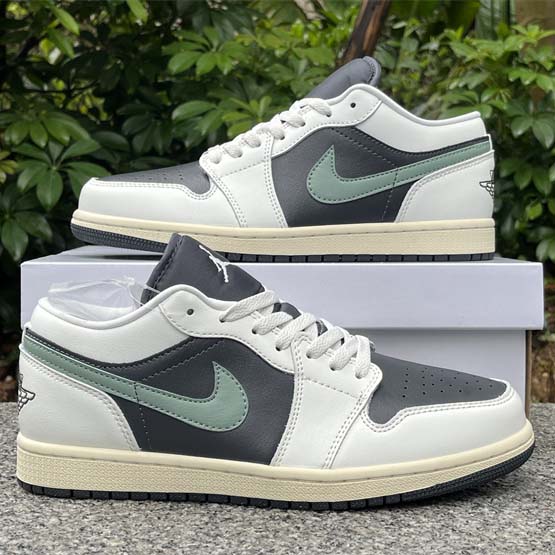 Air Jordan 1 Low WMNS “Jade Smoke” Sneaker    DC0774-001  - DopestKickz