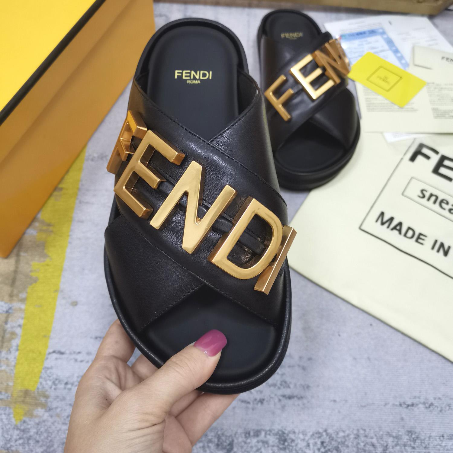 Fendi Slides - DopestKickz