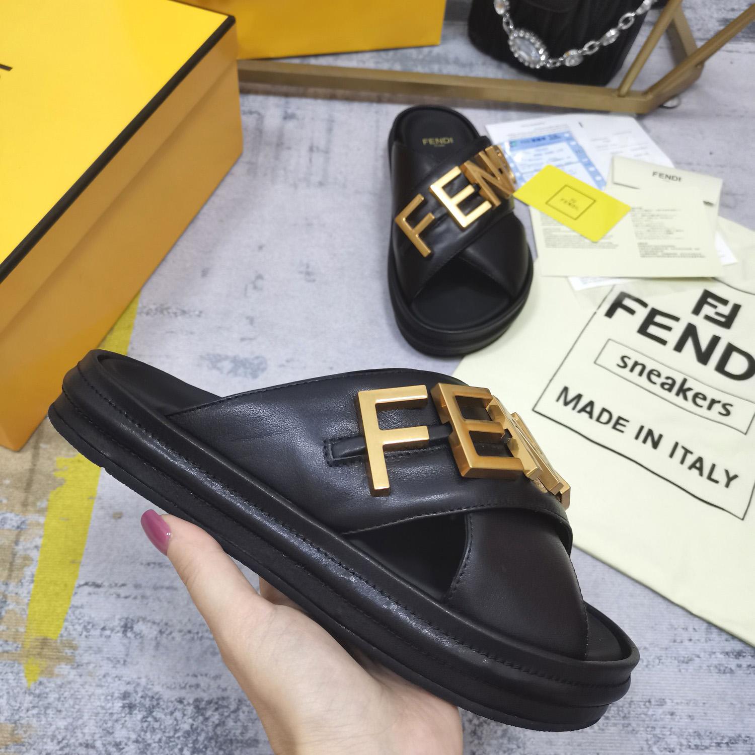 Fendi Slides - DopestKickz
