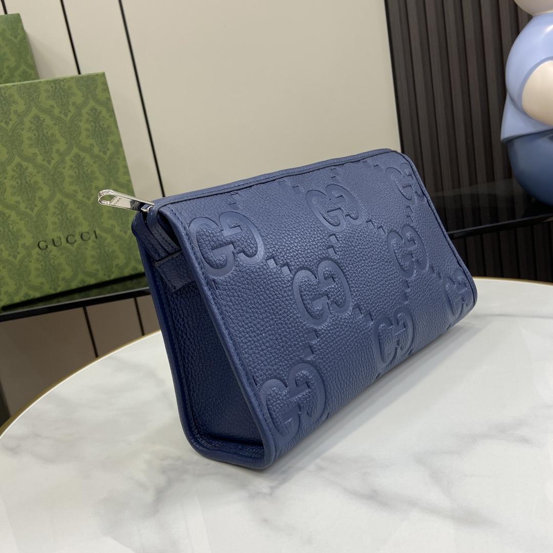 Gucci Jumbo GG Pouch (28.5x 18x 9cm) - DopestKickz