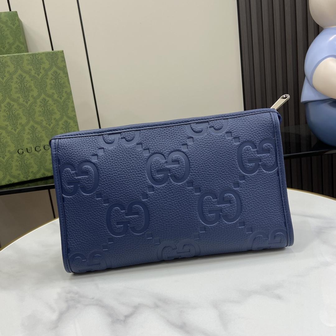 Gucci Jumbo GG Pouch (28.5x 18x 9cm) - DopestKickz