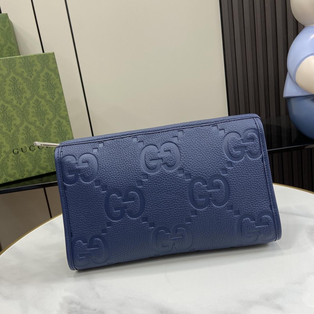 Gucci Jumbo GG Pouch (28.5x 18x 9cm) - DopestKickz