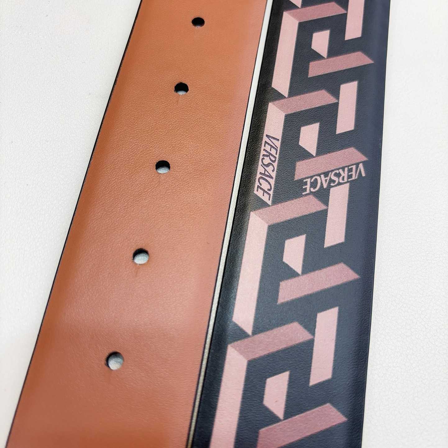 Versace Reversible Leather Belt    40mm - DopestKickz