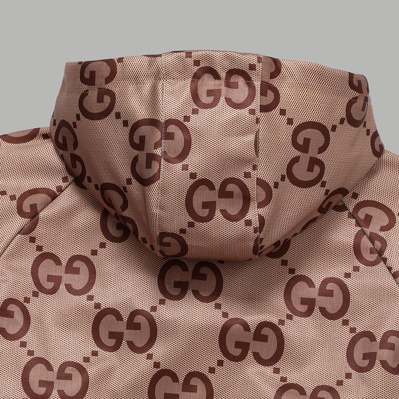 Gucci Gg Supreme Hooded Jacket - DopestKickz