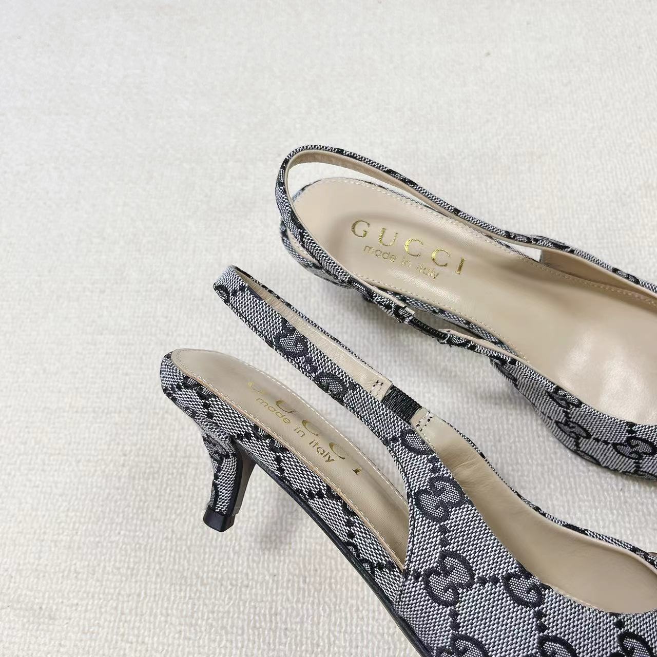 Gucci Women's Horsebit Slingback Pump - DopestKickz