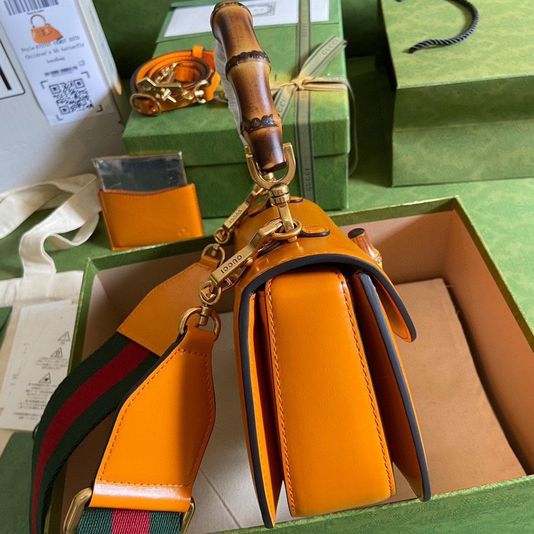 Gucci Bamboo 1947 Small Top Handle Bag   - DopestKickz
