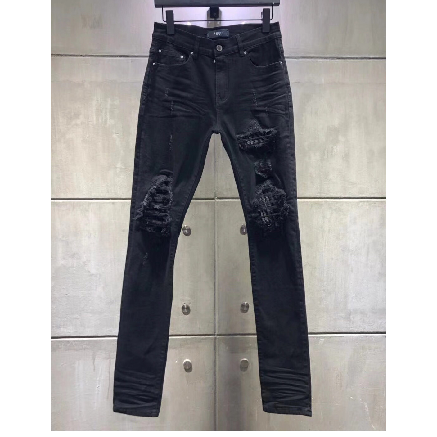 Amiri MX1 Ripped Skinny Jeans  (50% Off Sale) yf1192 - DopestKickz