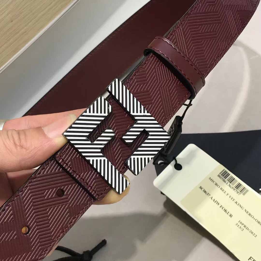 Fendi FF Belt   35mm - DopestKickz