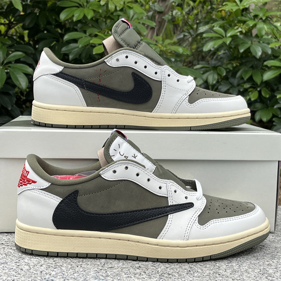 Travis Scott x Air Jordan 1 Low OG Sneaker      DM7866-200 - DopestKickz