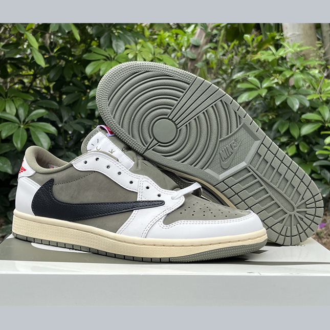 Travis Scott x Air Jordan 1 Low OG Sneaker      DM7866-200 - DopestKickz