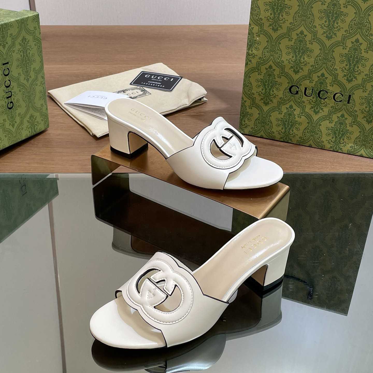 Gucci Women's Interlocking G Slide Sandal  - DopestKickz