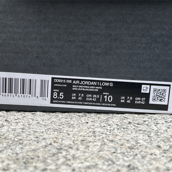 Jordan Air Jordan 1 Low Golf Sneakers      DD9315-006  - DopestKickz