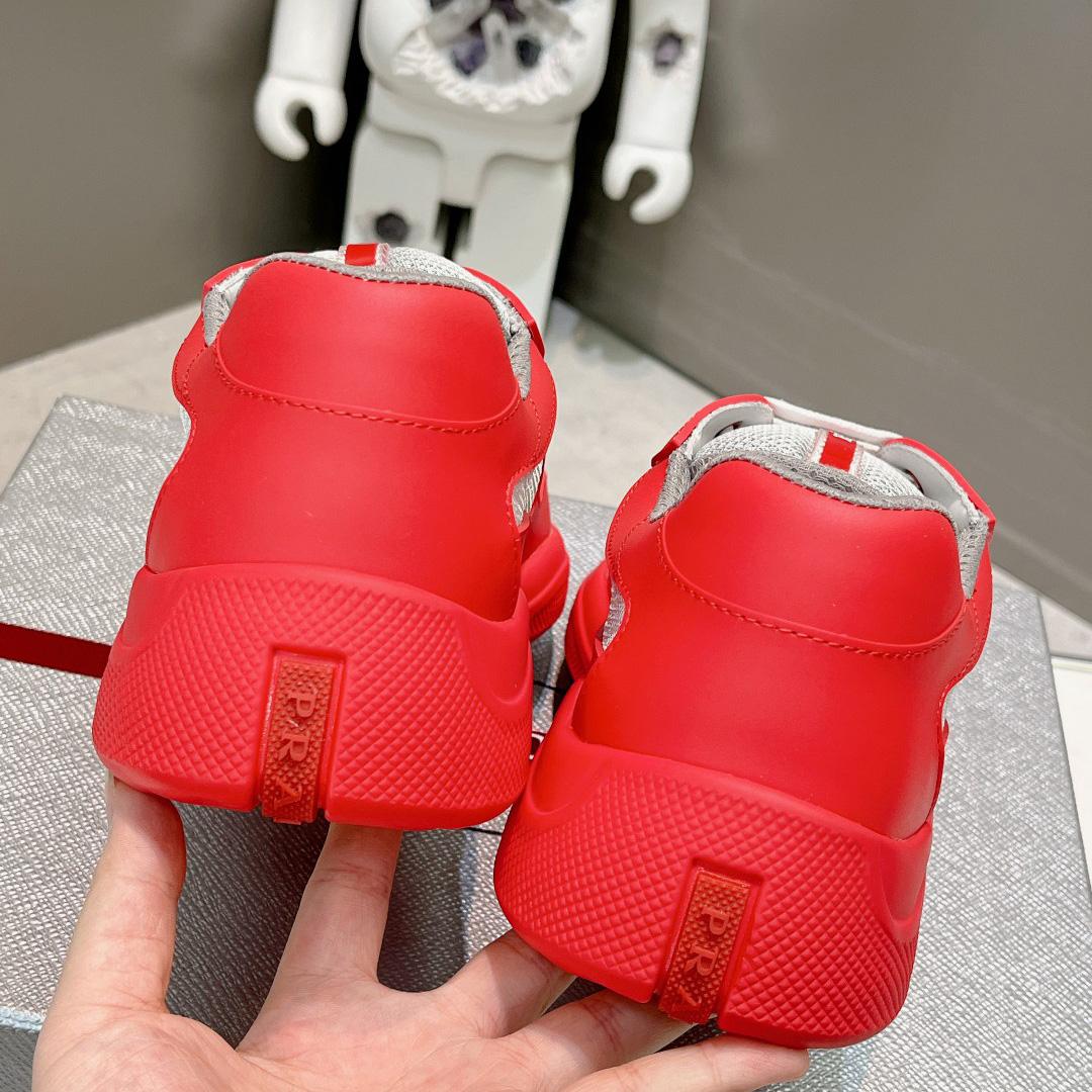 Prada America's Cup Soft Rubber And Bike Fabric Sneakers - DopestKickz
