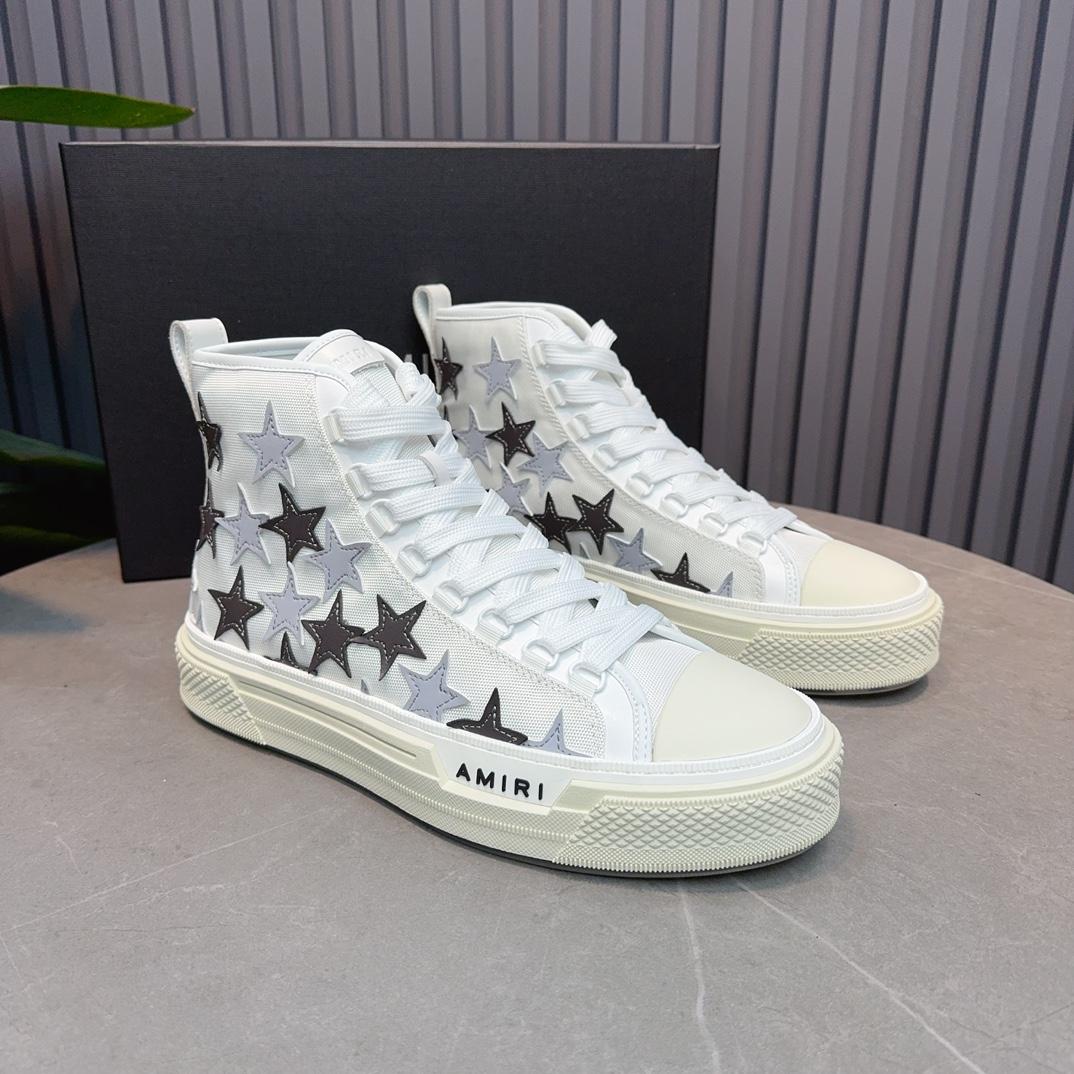 Amiri Stars High-top Sneakers - DopestKickz