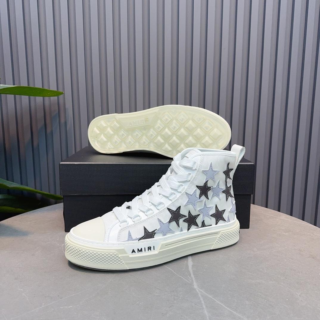 Amiri Stars High-top Sneakers - DopestKickz