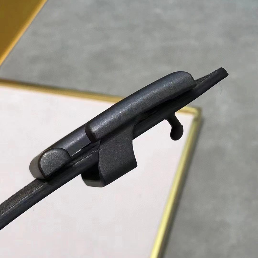 Fendi FF Logo-buckle Leather Belt - DopestKickz