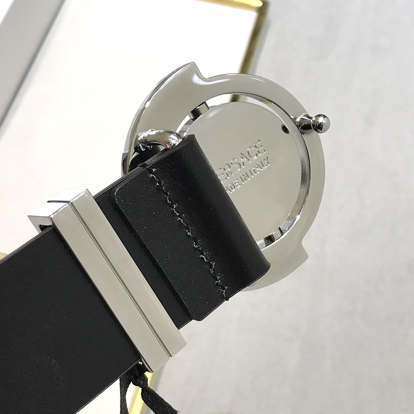 Versace Leather Belt   35mm - DopestKickz