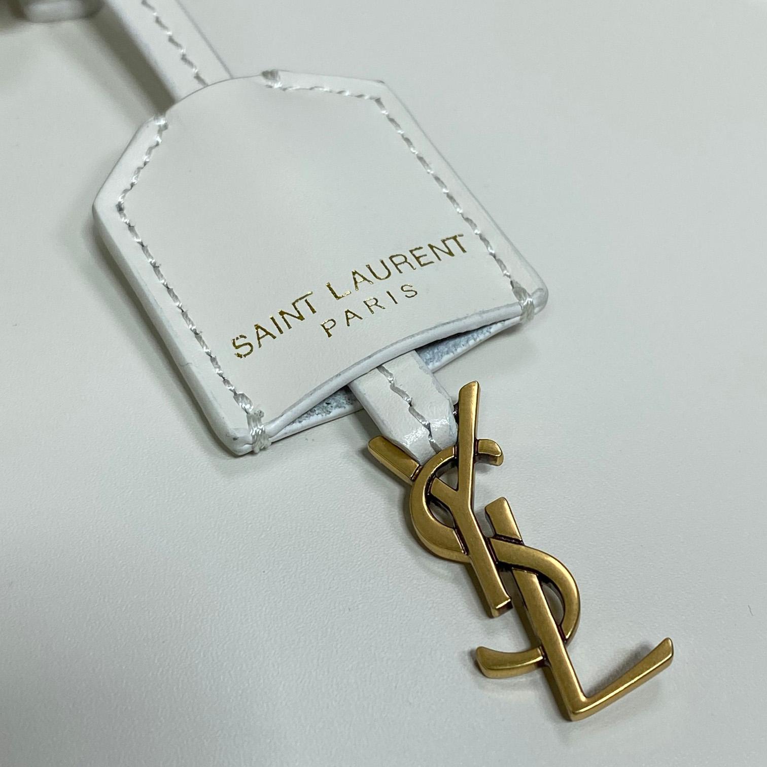 Saint Laurent Mini Toy Shopping Saint Laurent In Box Leather - DopestKickz