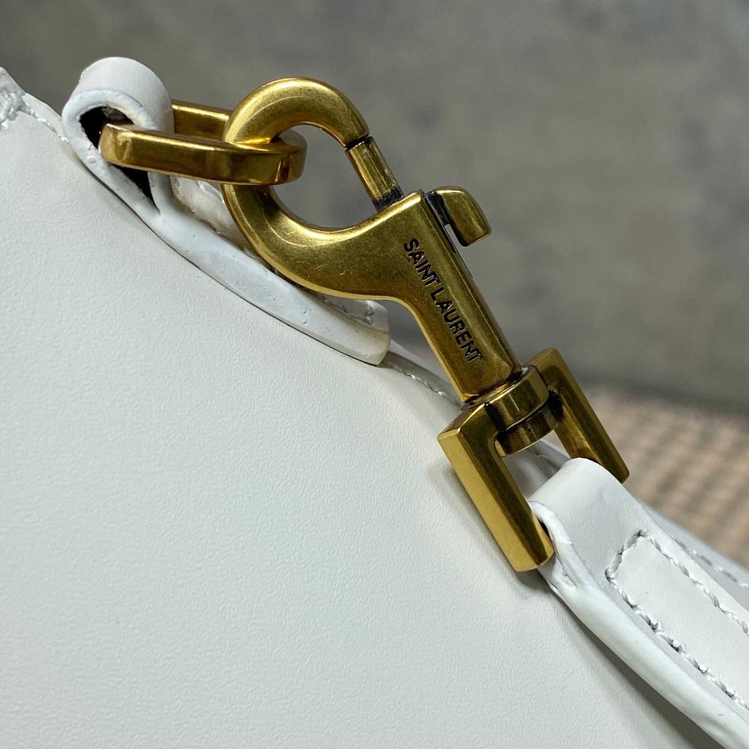 Saint Laurent Mini Toy Shopping Saint Laurent In Box Leather - DopestKickz