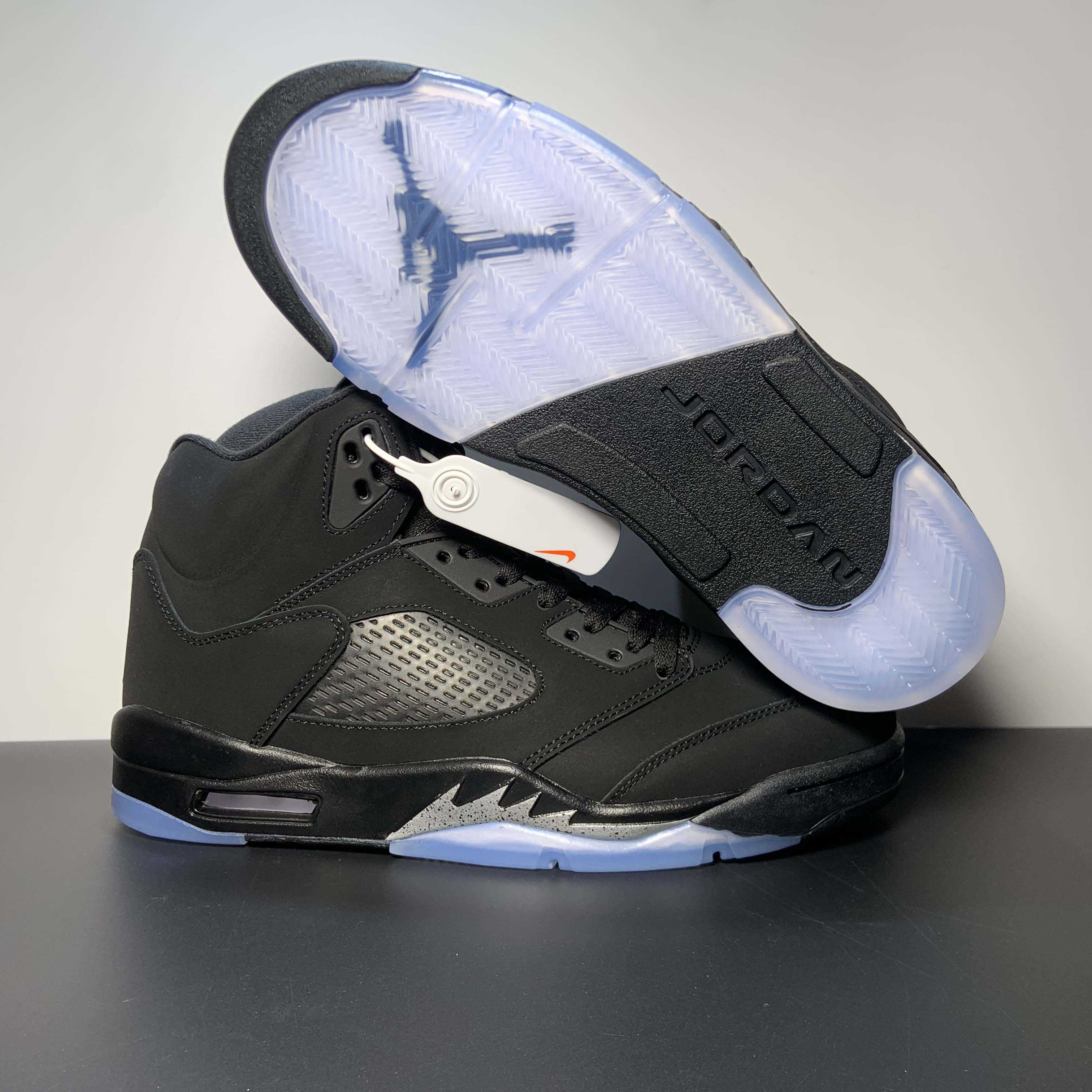 Air Jordan 5 Retro"Black Cat” Sneakers    FZ2239-001  - DopestKickz