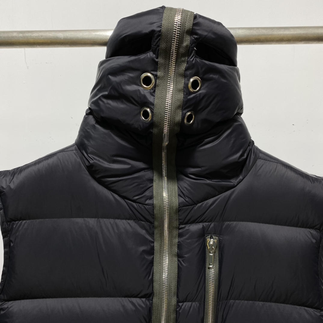 Rick Owens Gimp Hooded Vest - DopestKickz