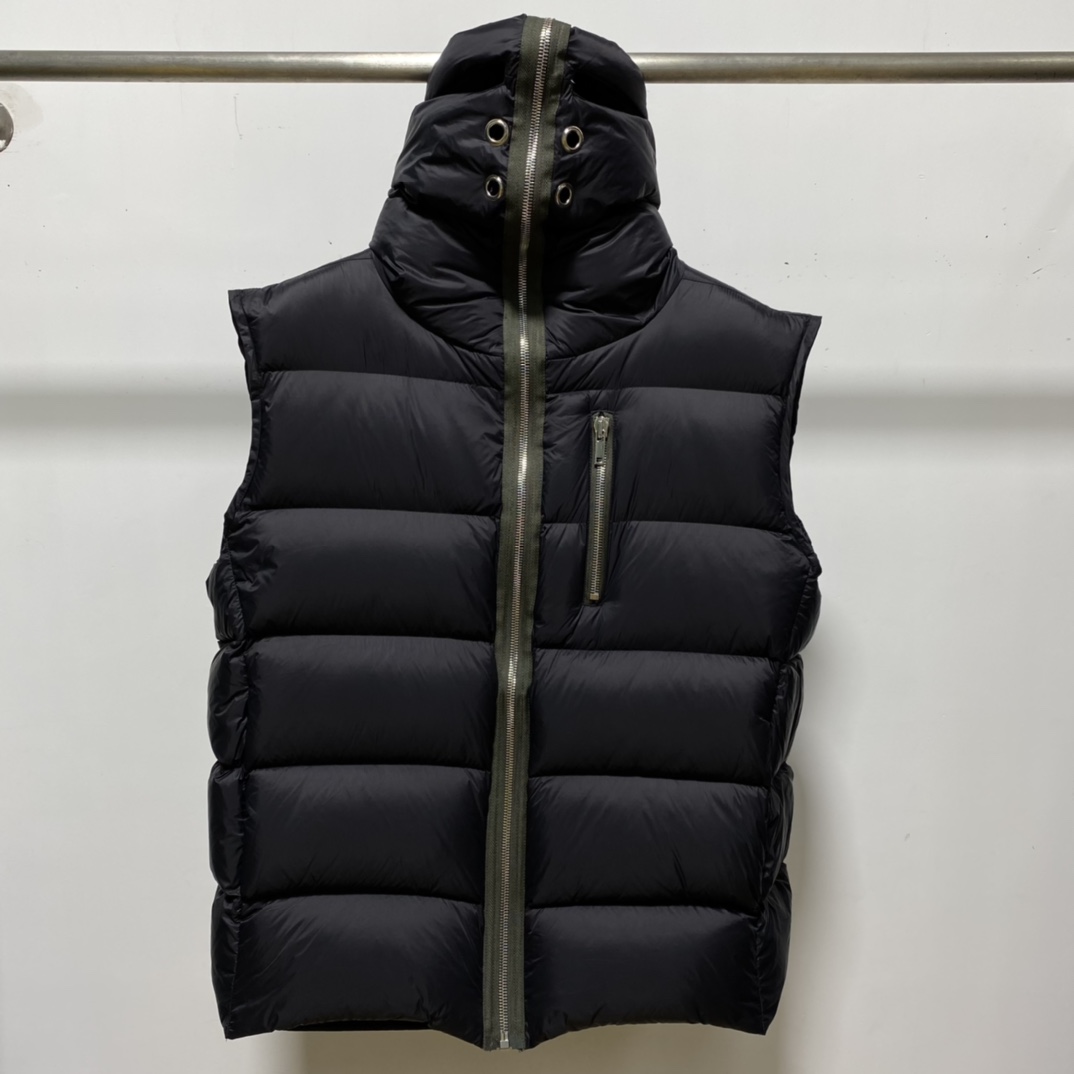 Rick Owens Gimp Hooded Vest - DopestKickz