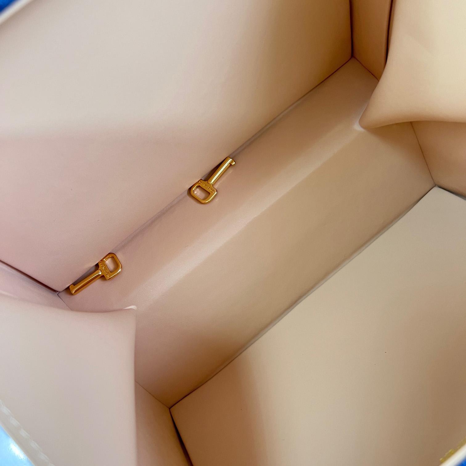 Louis Vuitton Petite Valise Denim Bleu  M24161 - DopestKickz