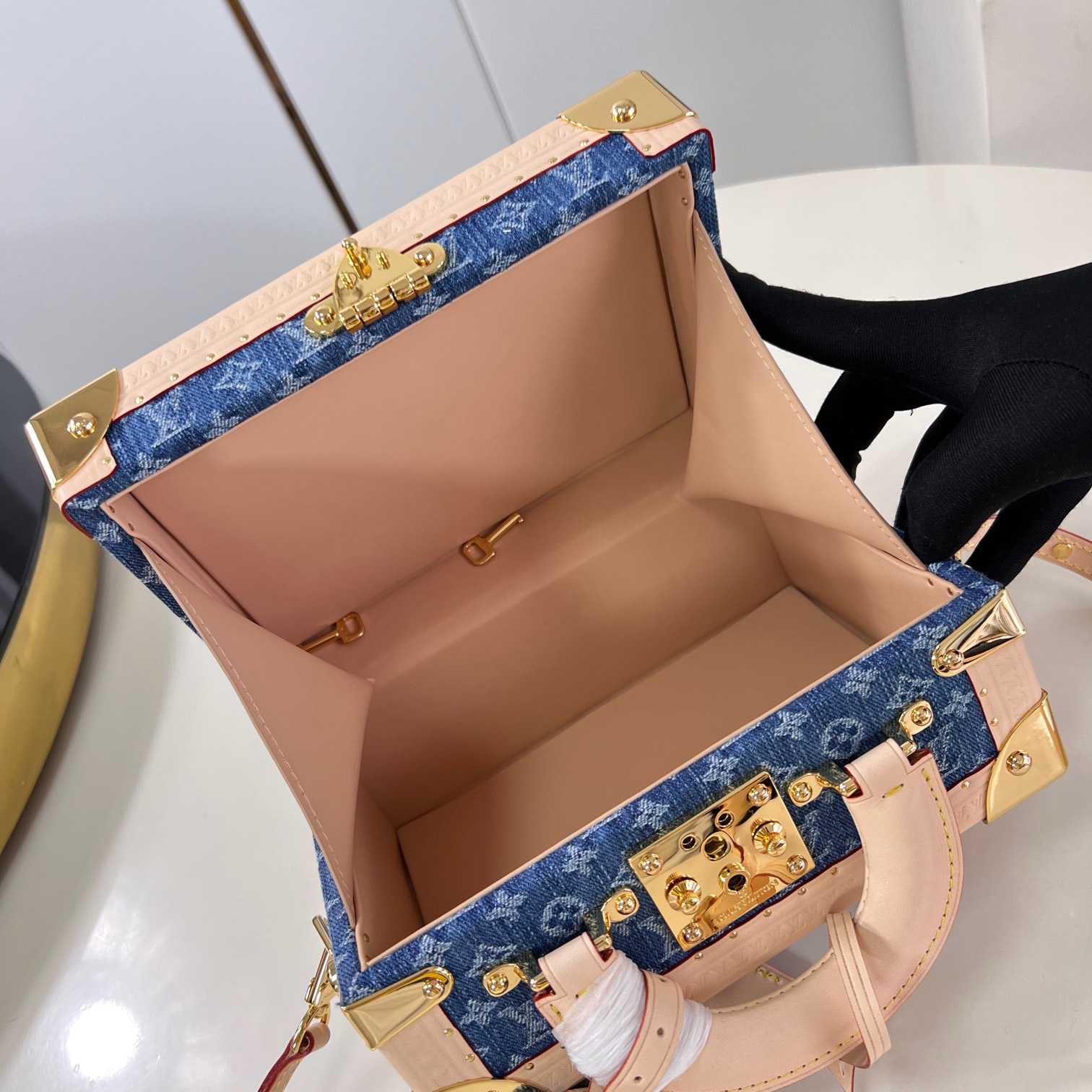 Louis Vuitton Petite Valise Denim Bleu  M24161 - DopestKickz