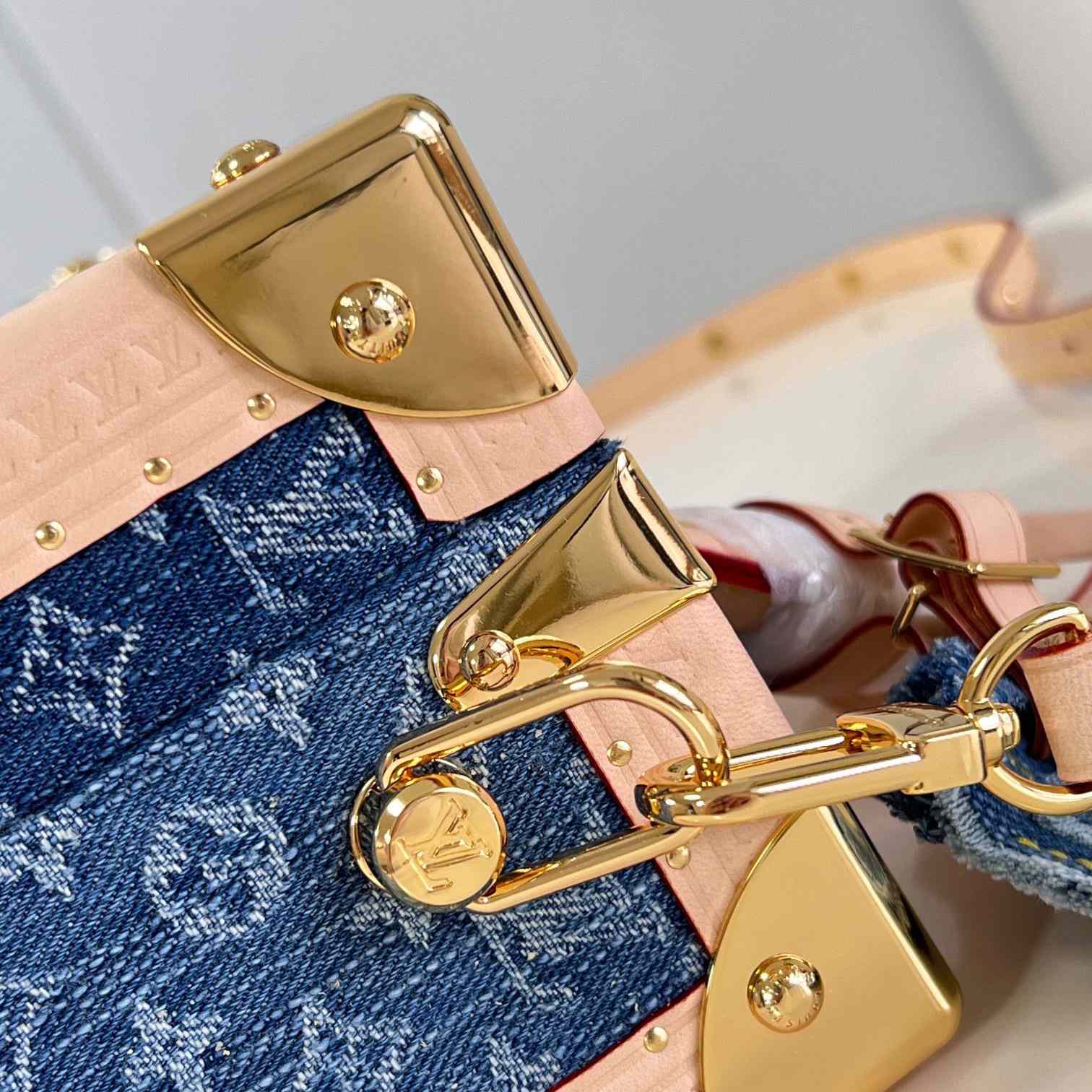 Louis Vuitton Petite Valise Denim Bleu  M24161 - DopestKickz