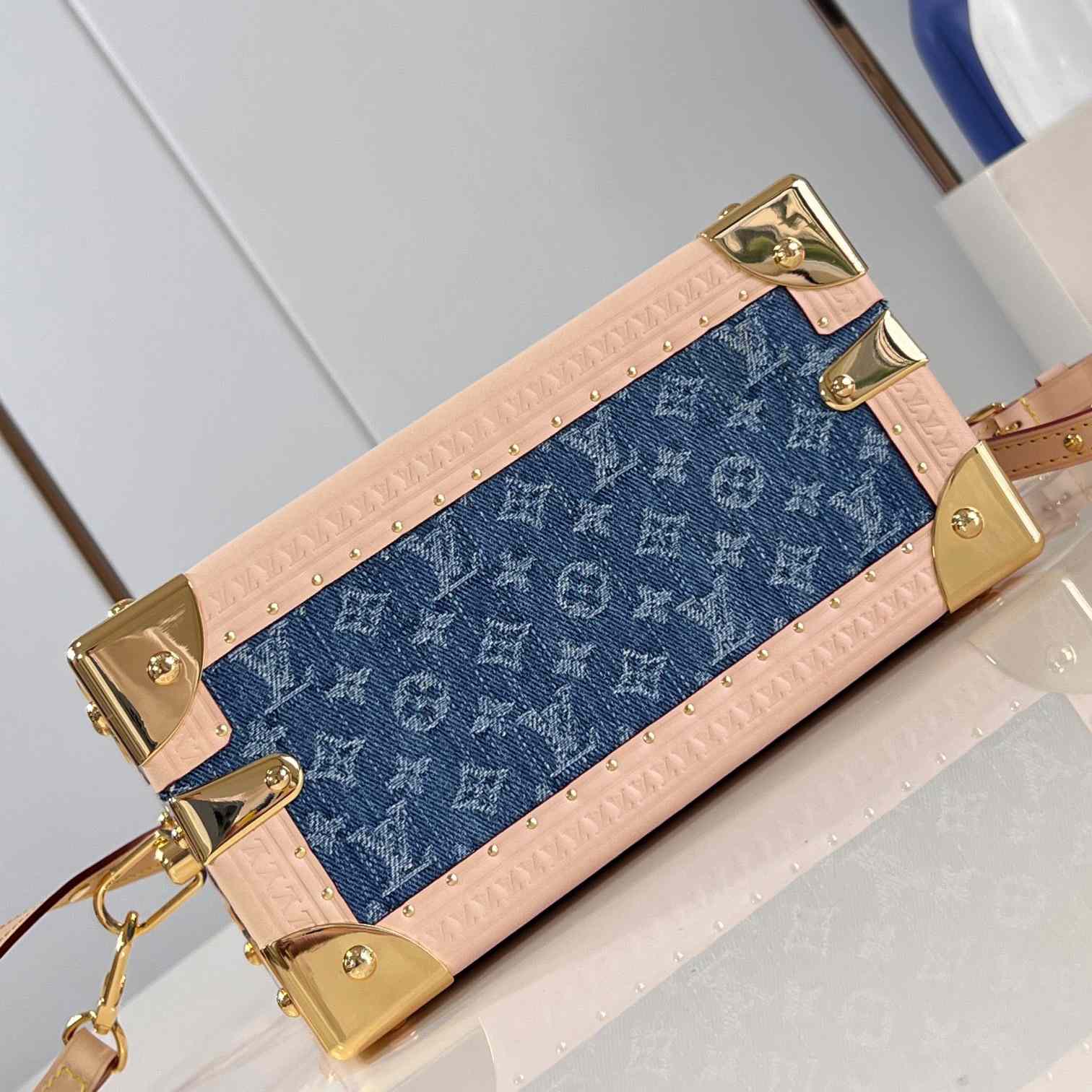 Louis Vuitton Petite Valise Denim Bleu  M24161 - DopestKickz