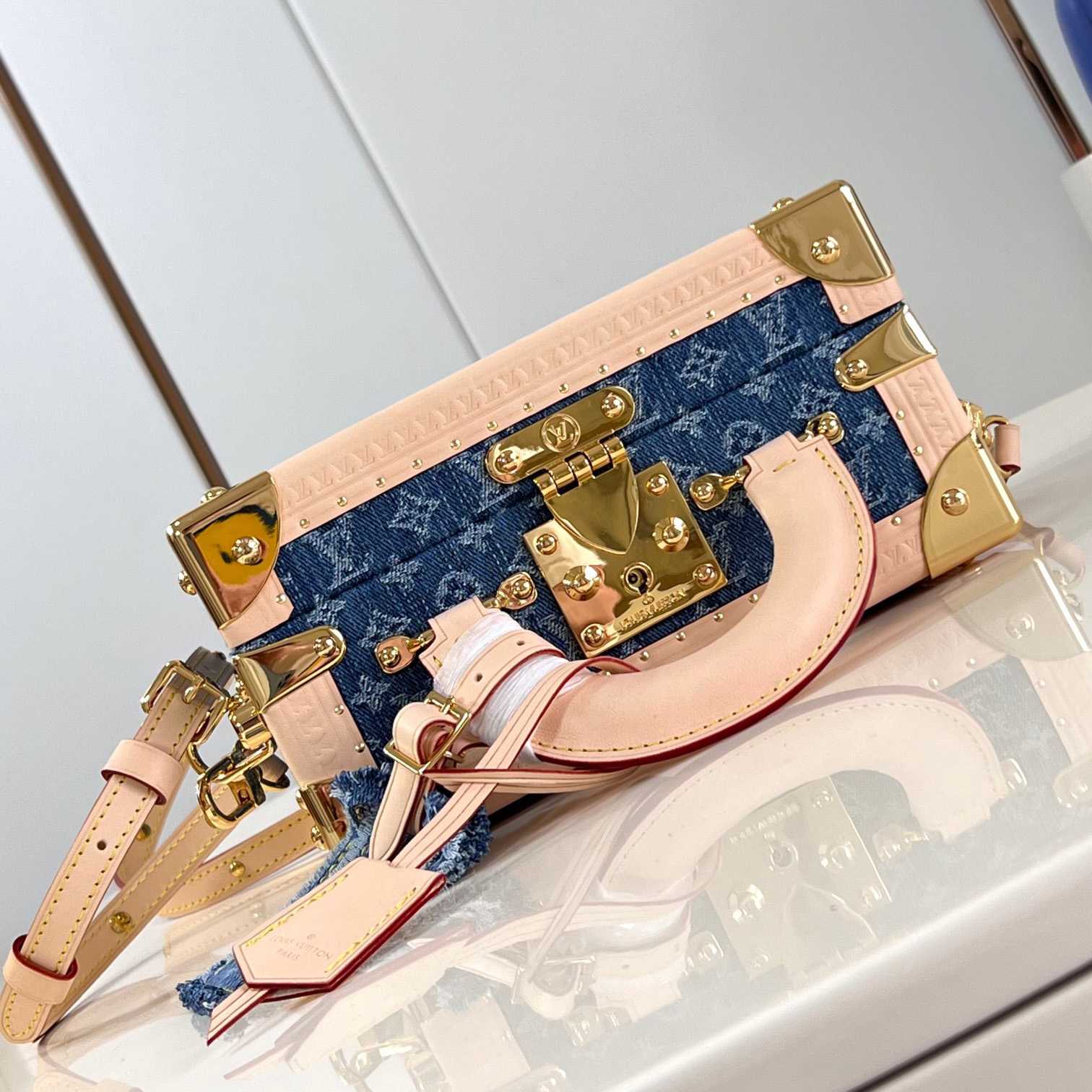 Louis Vuitton Petite Valise Denim Bleu  M24161 - DopestKickz